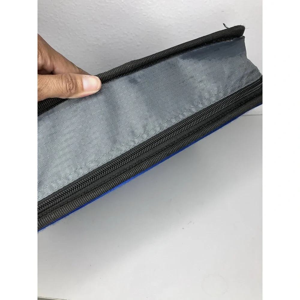 Case-It Dual Ring Zipper Binder Two D-Rings 3-4